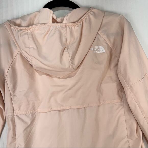 The North Face WINDWALL Pastel Pink Hooded Windbreaker Jacket Women Size X-Small - Picture 3 of 5
